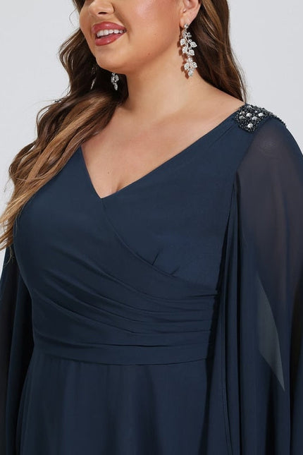 Robe de Soirée Voile Élégant - gallery 9