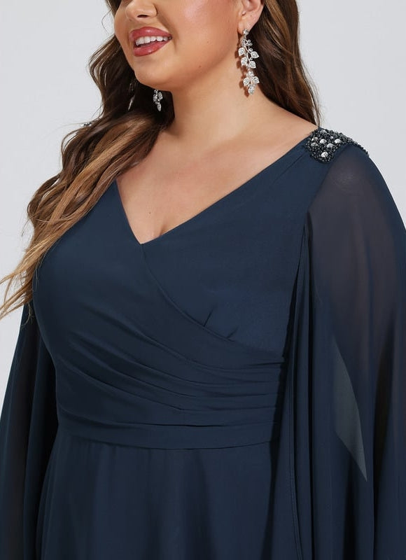 Robe de Soirée Voile Élégant - gallery 9