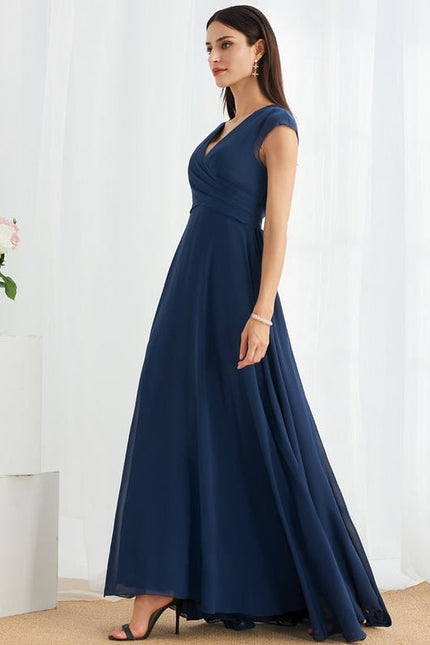 Robe de Soirée Bleu Aérien - gallery 1
