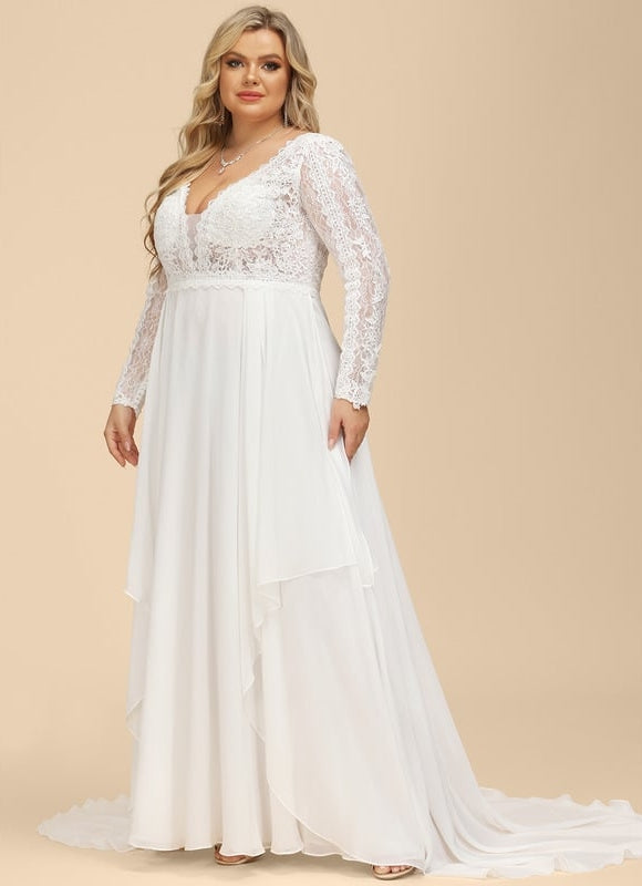 Robe de Soirée Nuage De Dentelle - gallery 8