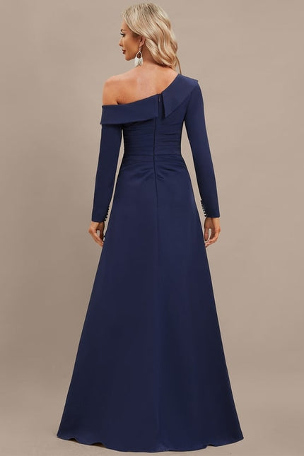 Robe de Soirée Élégance Indigo Fluidité - gallery 5