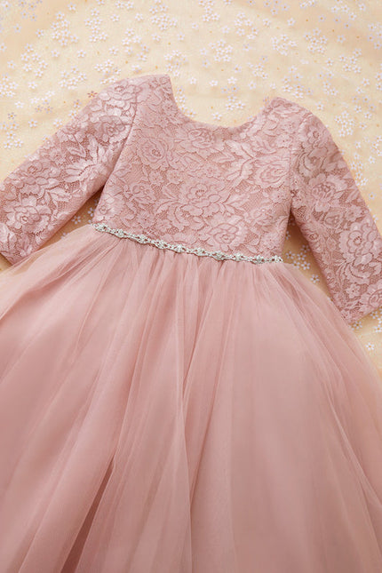Robe de Soirée Rose Enchantée - gallery 5