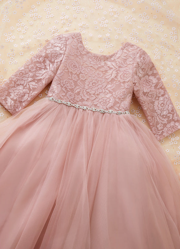 Robe de Soirée Rose Enchantée - gallery 5