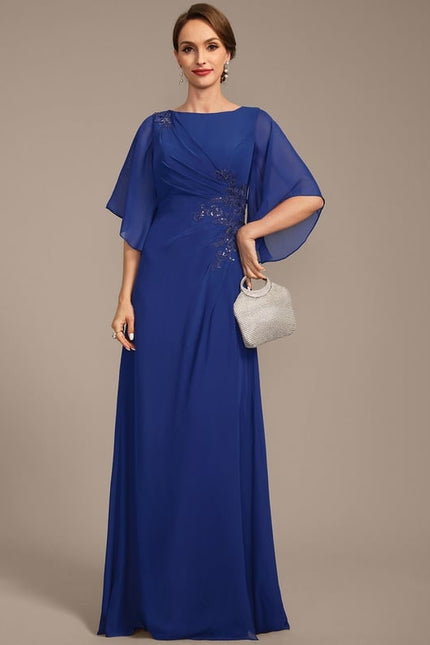 Robe de Soirée Élégance Azur