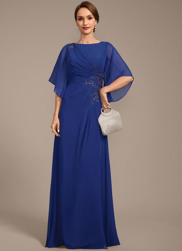 Robe de Soirée Élégance Azur