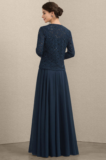 Robe de Soirée Chique Marine - gallery 3