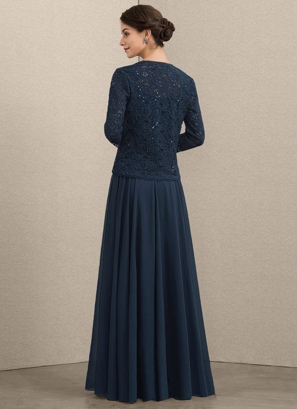 Robe de Soirée Chique Marine - gallery 3