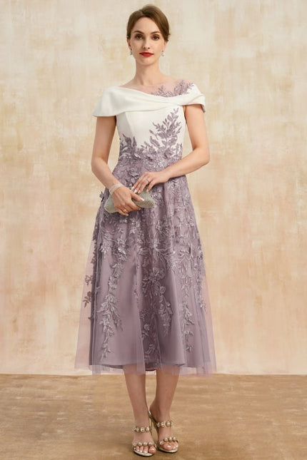 Robe de Soirée Lavande Élégante - gallery 2