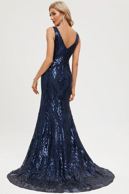 Robe de Soirée Éclat Marine Couture - gallery 9