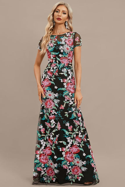 Robe De Soirée Avec Gros Noeud - gallery 5