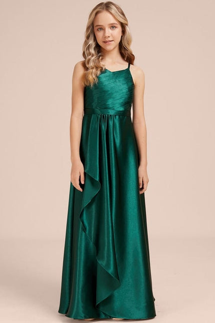 Robe de Soirée Satin Fluide - gallery 1