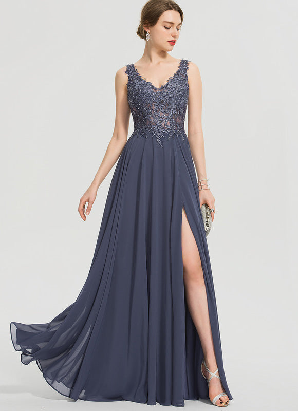 Robe de Soirée Satin Luminance - gallery 2