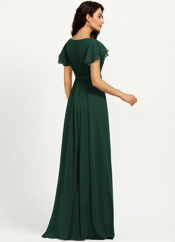 Robe de Soirée Vert Émeraude Chic - gallery 8