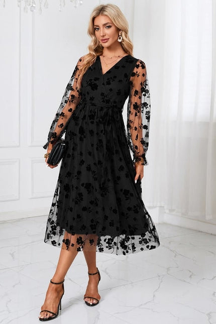 Robe de Soirée Mystique Florale - gallery 4