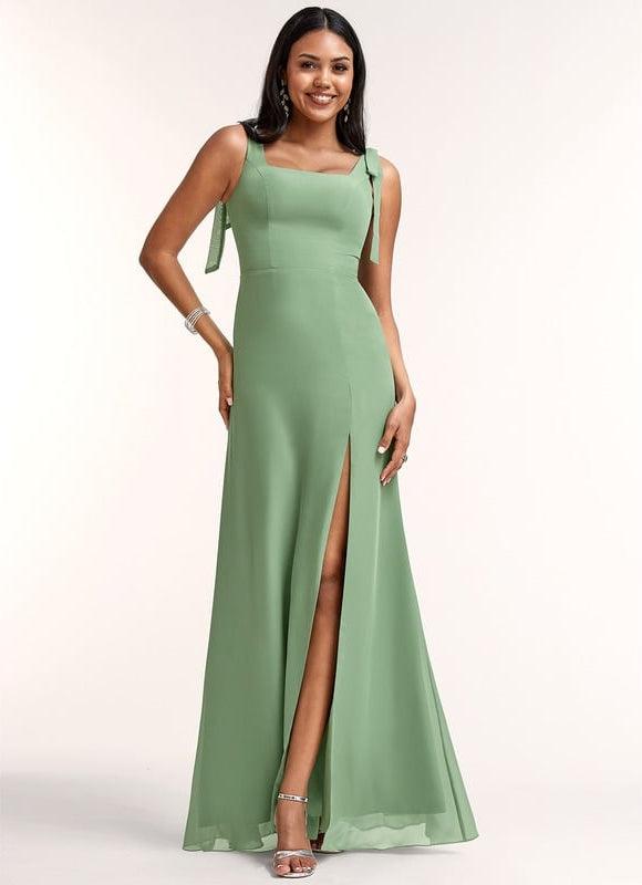 Robe de Soirée Longue Verte