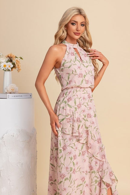 Robe de Soirée Fleurie Aérienne - gallery 3