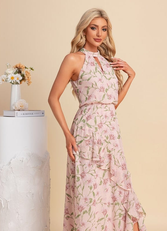 Robe de Soirée Fleurie Aérienne - gallery 3