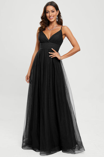 Robe de Soirée Céleste Fleurie - gallery 1