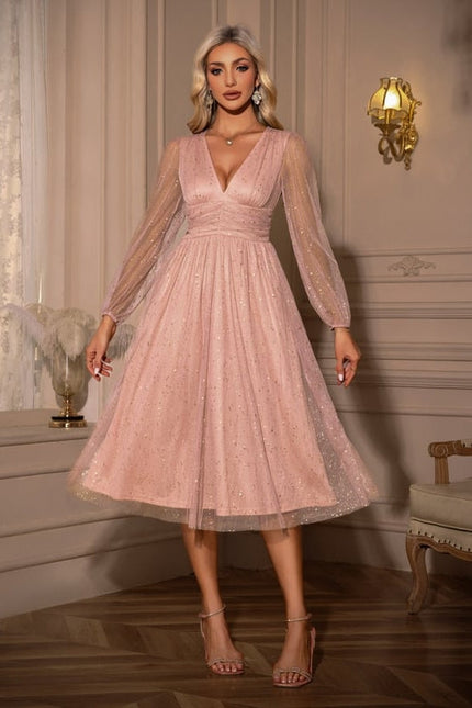 Robe de Soirée Tulle Pastel - gallery 3