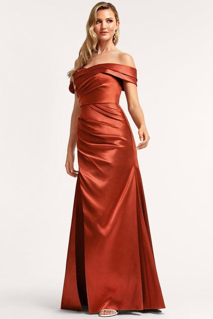 Robe De Soirée Col Bardot - gallery 2