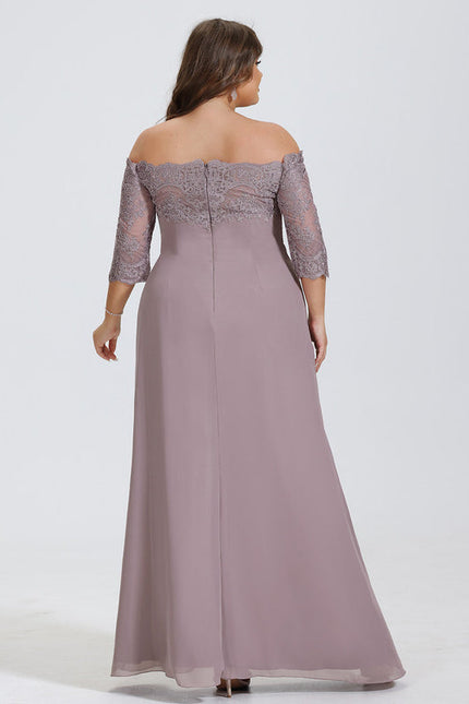 Robe de Soirée Élégante Lavande - gallery 5