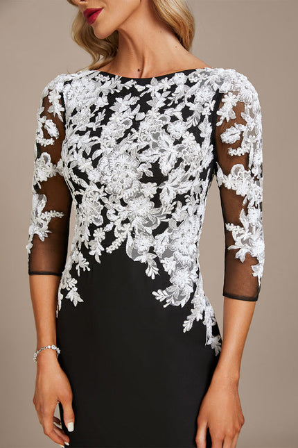 Robe de Soirée Élégance Sombre Astrale - gallery 5