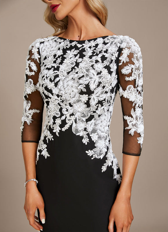 Robe de Soirée Élégance Sombre Astrale - gallery 5