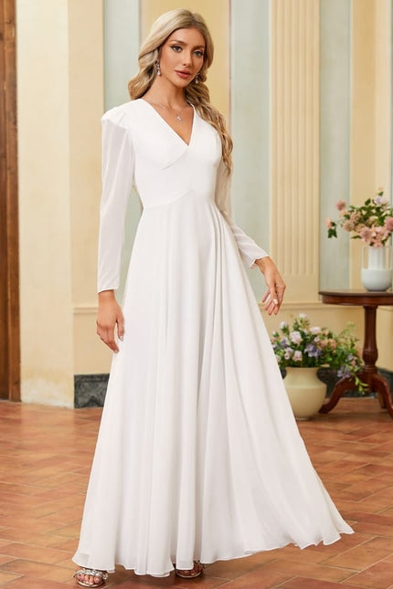 Robe de Soirée Fluide Éthérée - gallery 4
