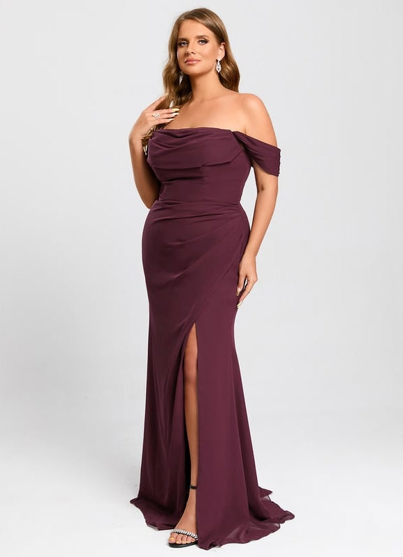 Robe de Soirée Rêve Pourpre - gallery 6