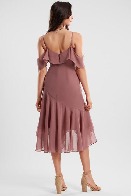 Robe de Soirée Vaporeuse Nocturne - gallery 4