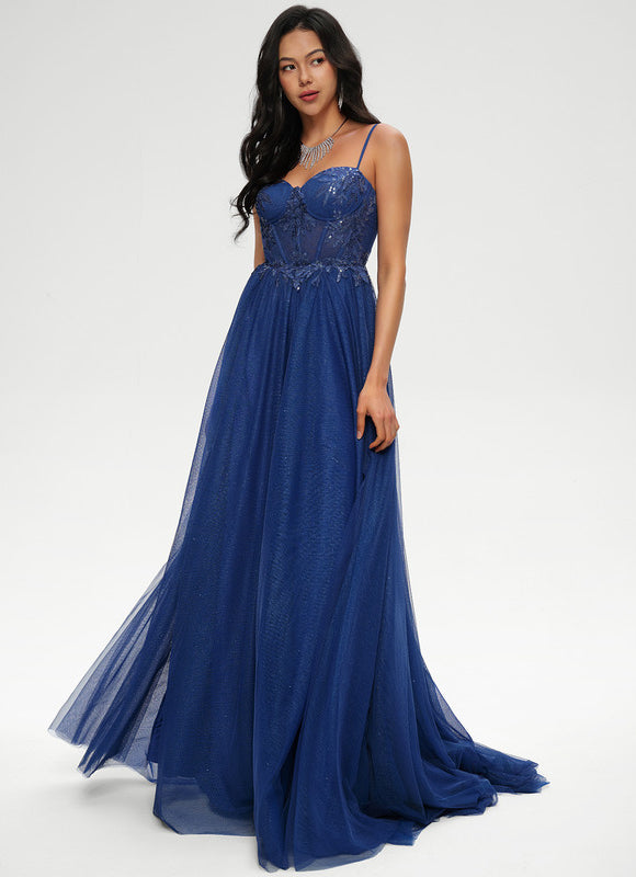 Robe de Soirée Saphir Éclat - gallery 4