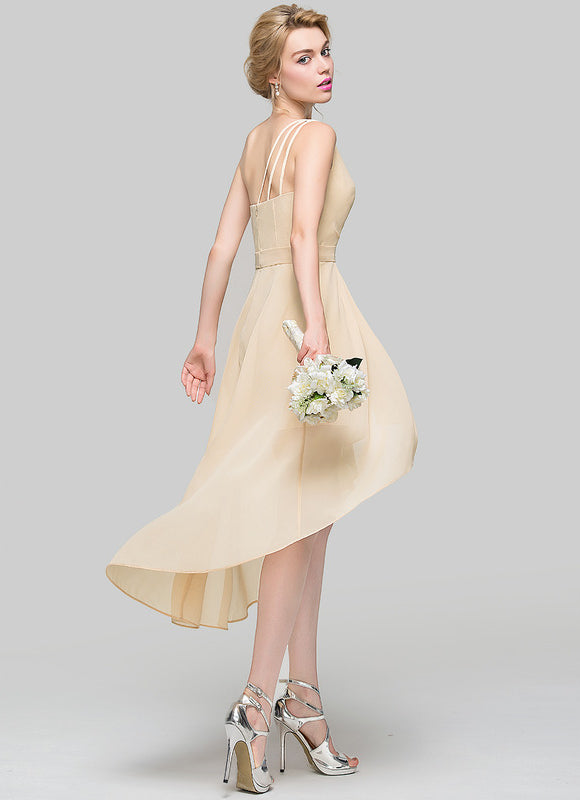 Robe de Soirée Asymétrique Douceur - gallery 7