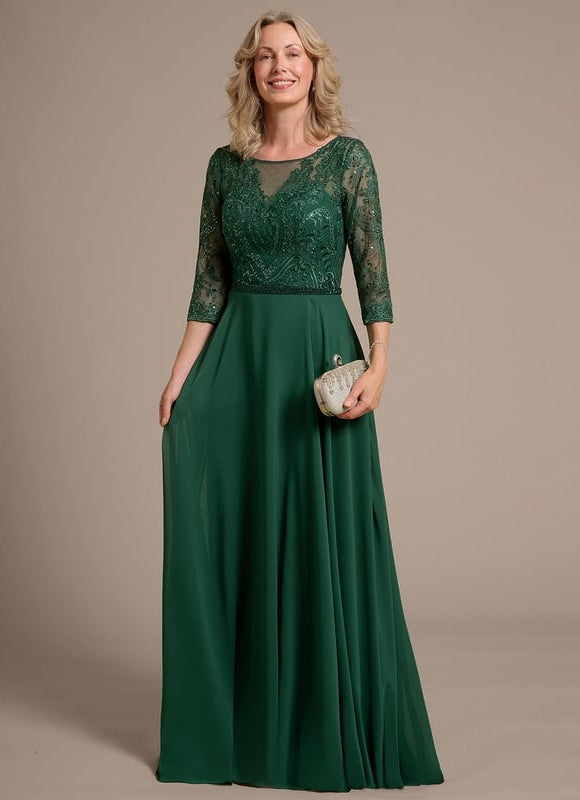 Robe de Soirée Mère Élégante