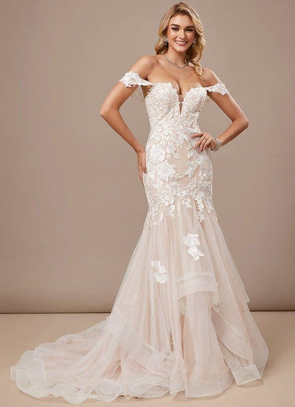 Robe de Soirée Sirène Florale