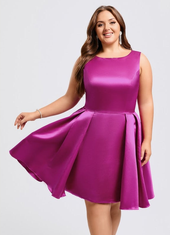 Robe de Soirée Satinée Précieuse - gallery 5