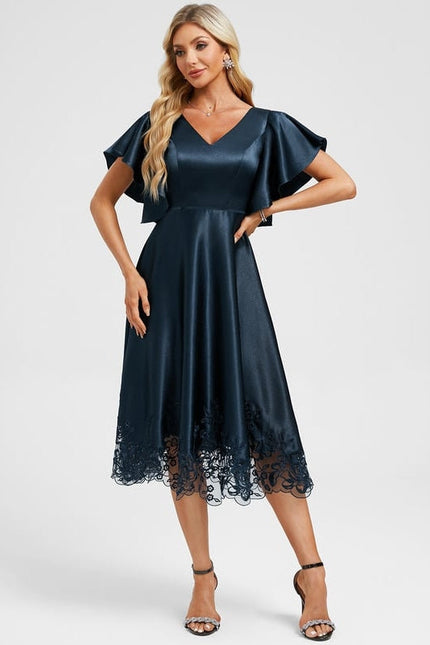 Robe de Soirée Vaporeuse Émeraude - gallery 2