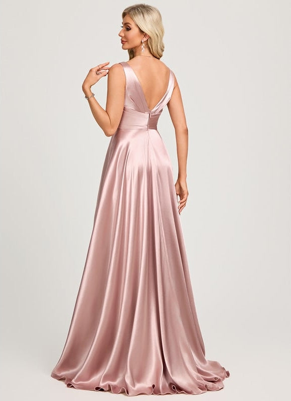 Robe de Soirée Gala Satinée - gallery 3