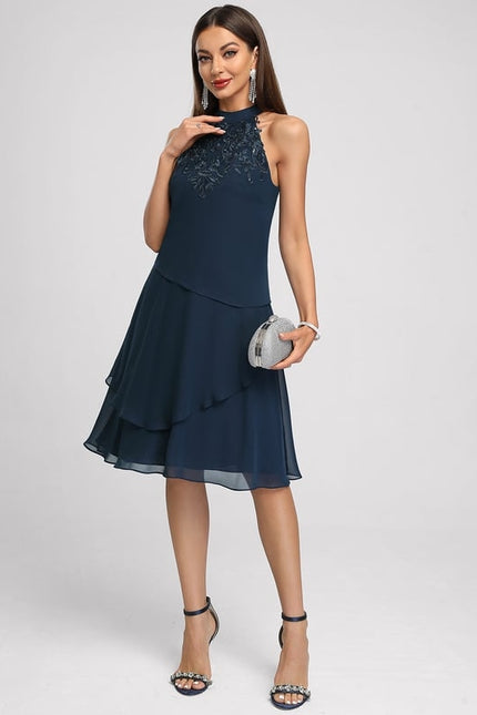Robe de Soirée Émeraude Fluidité - gallery 1