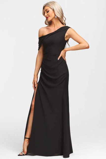 Robe de Soirée Col Évasé Élégance - gallery 2