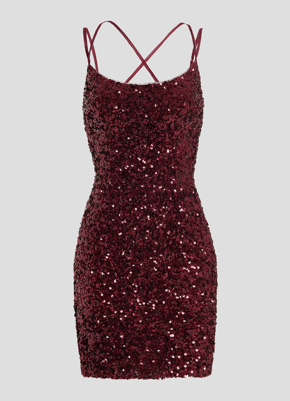 Robe de Soirée Rouge Éclatant
