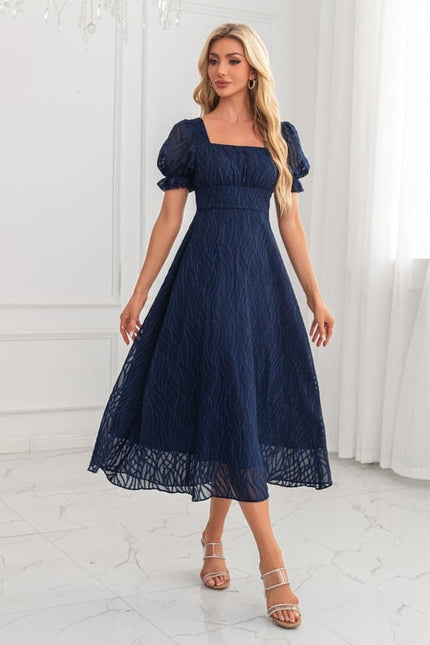 Robe de Soirée Vague Marine - gallery 5
