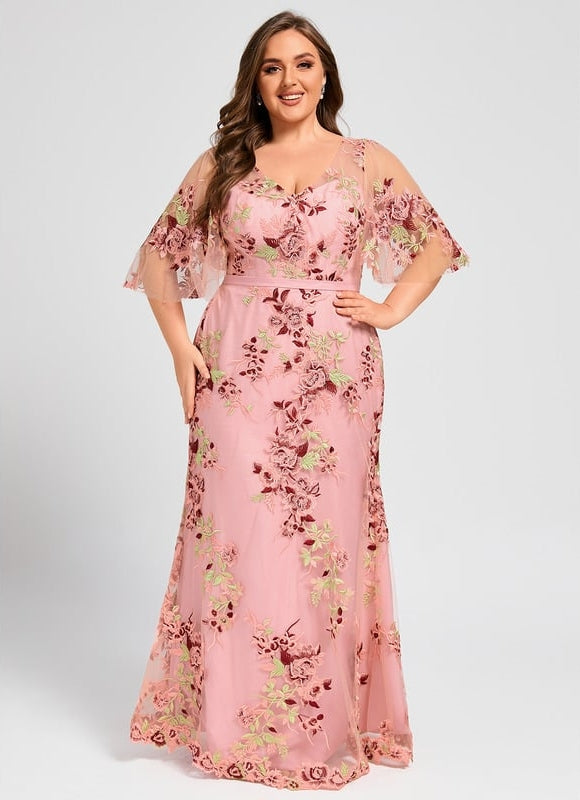 Robe de Soirée Florale Couture - gallery 8