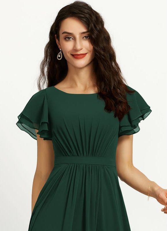 Robe de Soirée Vert Émeraude Chic - gallery 6