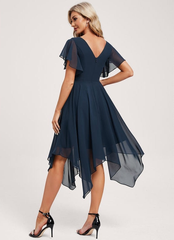 Robe de Soirée Bleu Aérien - gallery 4