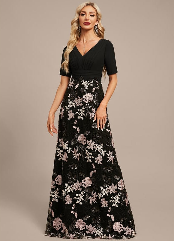 Robe de Soirée Éclatante