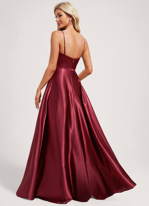 Robe De Soirée Décolleté Carré - gallery 4