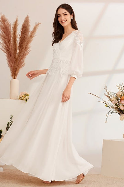 Robe de Soirée Fluide Éthérée - gallery 3