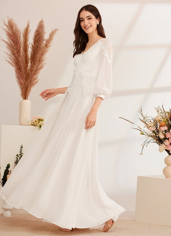 Robe de Soirée Fluide Éthérée - gallery 3