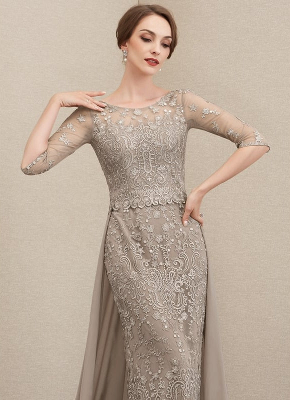 Robe de Soirée Élégance Sable - gallery 3