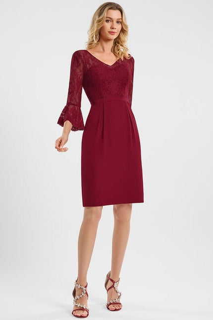 Robe de Soirée Rouge Élégant - gallery 2